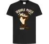 Детская футболка Trouble maker Taz Черный фото