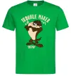 Мужская футболка Trouble maker Taz Зеленый фото
