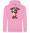 Мужская толстовка (худи) Trouble maker Taz Розовый фото