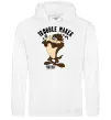 Женская толстовка (худи) Trouble maker Taz Белый Женская толстовка (худи) Trouble maker Taz Белый фото