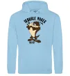Женская толстовка (худи) Trouble maker Taz Голубой фото