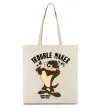 Еко-сумка Trouble maker Taz Бежевий фото