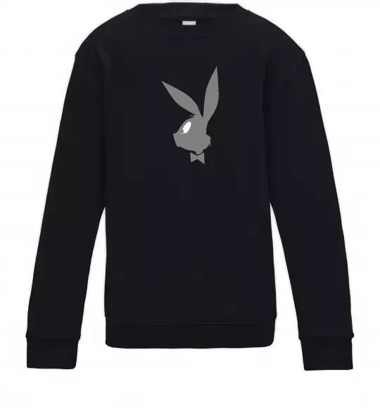 Детский Свитшот Play bunny Черный фото