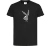 Дитяча футболка Play bunny Чорний фото