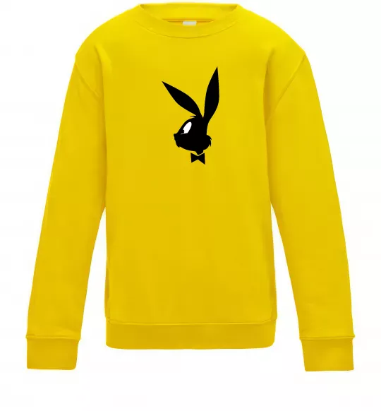 Детский Свитшот Play bunny Солнечно желтый фото