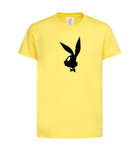 Дитяча футболка Play bunny Лимонний фото