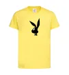 Дитяча футболка Play bunny Лимонний фото