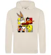 Чоловіча толстовка (худі) Looney Tunes персонажі Таш Чоловіча толстовка (худі) Looney Tunes персонажі Таш фото