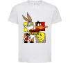 Детская футболка Looney Tunes персонажі Белый фото