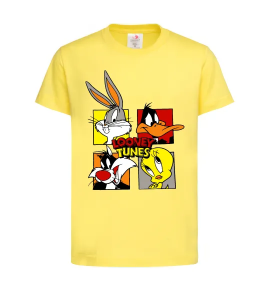 Дитяча футболка Looney Tunes персонажі Лимонний фото
