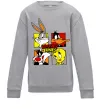 Дитячий світшот Looney Tunes персонажі Сірий меланж фото