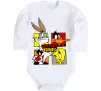 Дитячий бодік Looney Tunes персонажі Білий фото