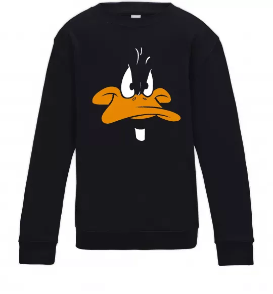 Детский Свитшот Looney Tunes duck Черный фото