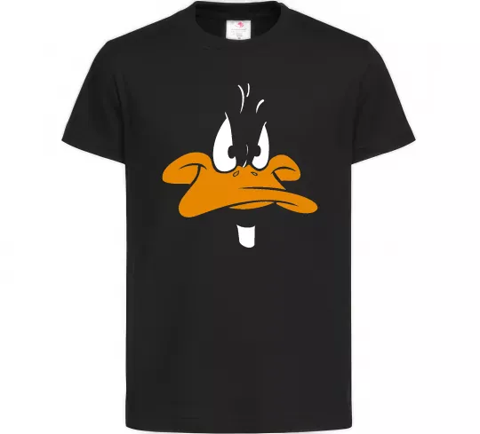 Дитяча футболка Looney Tunes duck Чорний фото