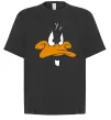 Футболка Оверсайз Looney Tunes duck Черный фото