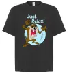 Футболка Оверсайз Just relax Taz Черный Футболка Оверсайз Just relax Taz Черный фото