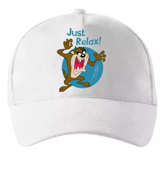 Кепка Just relax Taz Белый фото