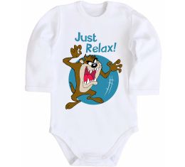 Детский боди Just relax Taz Детский боди Just relax Taz