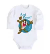 Дитячий бодік Just relax Taz Білий фото