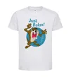 Дитяча футболка Just relax Taz Білий фото