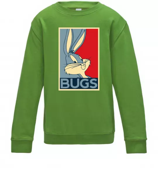 Детский Свитшот Bugs Лаймовый фото