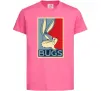 Детская футболка Bugs Ярко-розовый фото