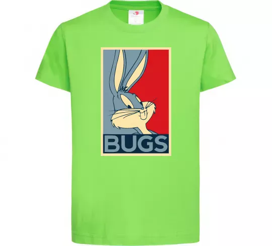 Детская футболка Bugs Лаймовый фото