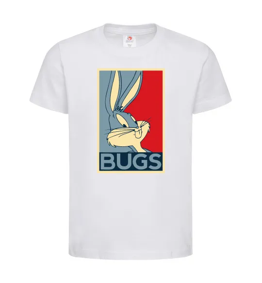 Детская футболка Bugs Белый фото