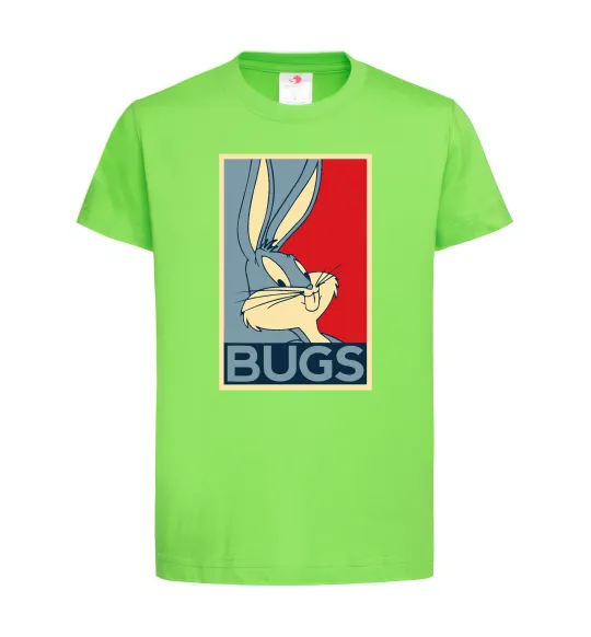 Детская футболка Bugs Лаймовый фото