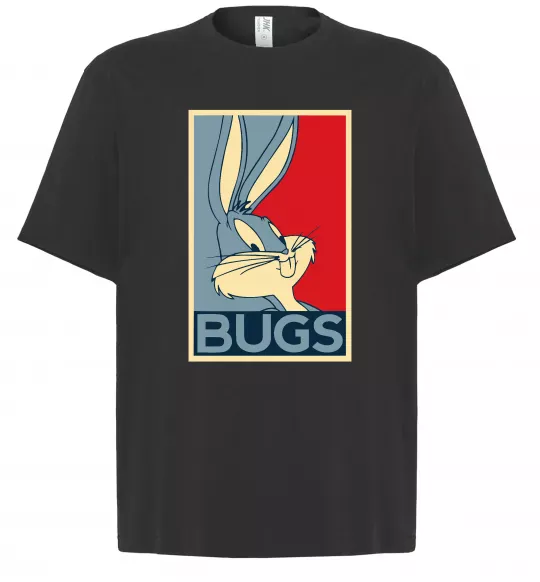 Футболка Оверсайз Bugs Черный фото