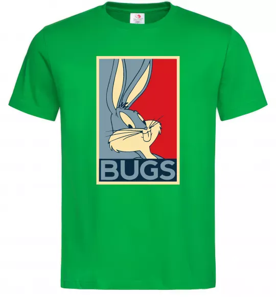 Мужская футболка Bugs Зеленый фото