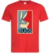 Мужская футболка Bugs Красный фото