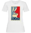 Женская футболка Bugs Белый фото