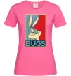 Женская футболка Bugs Ярко-розовый фото
