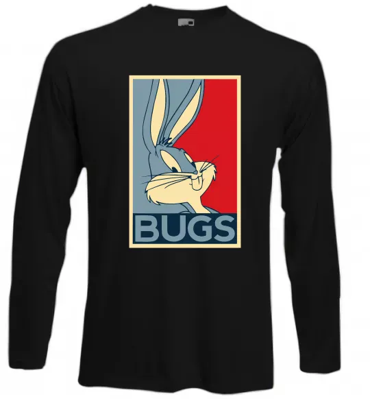 Лонгслів Bugs Чорний фото