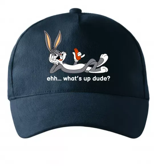 Кепка Whats up dude? Bugs Темно-синій фото