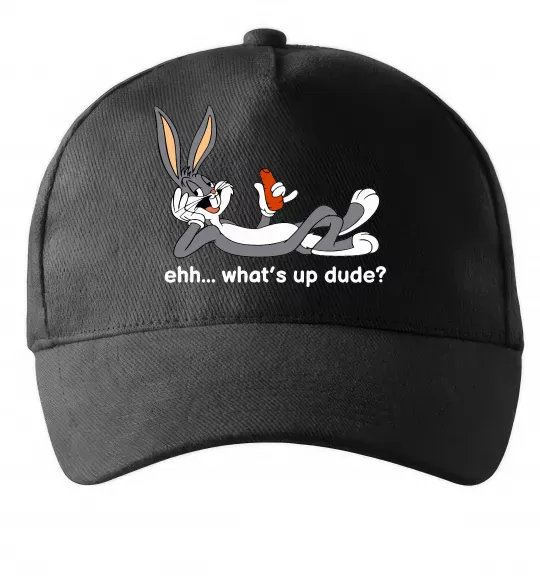 Кепка Whats up dude? Bugs Чорний фото