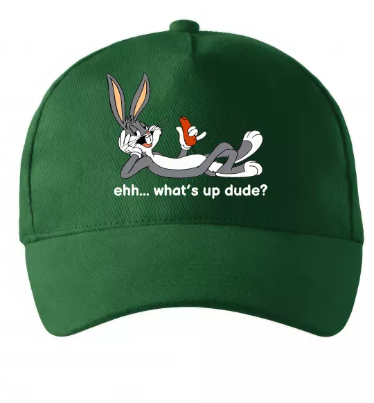 Кепка Whats up dude? Bugs Темно-зелений фото