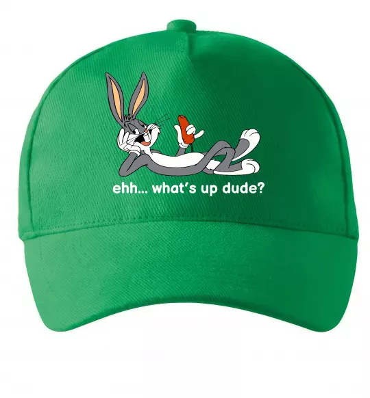 Кепка Whats up dude? Bugs Зелений фото