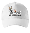 Кепка Whats up dude? Bugs Білий Кепка Whats up dude? Bugs Білий фото