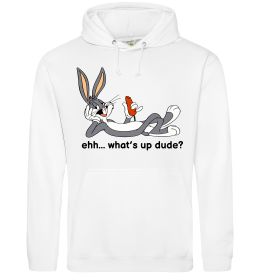 Мужская толстовка (худи) Whats up dude? Bugs