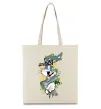 Еко-сумка Bugs Bunny графіті Бежевий Еко-сумка Bugs Bunny графіті Бежевий фото