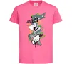 Детская футболка Bugs Bunny графіті Ярко-розовый фото