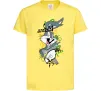 Детская футболка Bugs Bunny графіті Лимонный фото