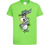 Детская футболка Bugs Bunny графіті Лаймовый фото