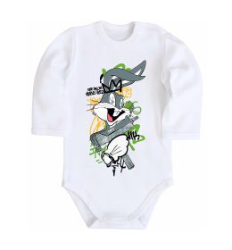 Детский боди Bugs Bunny графіті