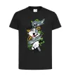 Дитяча футболка Bugs Bunny графіті Чорний фото