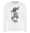 Свитшот Bugs Bunny графіті Белый фото