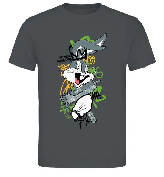 Мужская футболка Bugs Bunny графіті Графит фото
