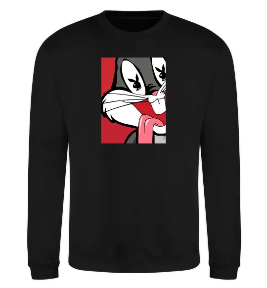 Свитшот Bugs Bunny play boy Черный фото